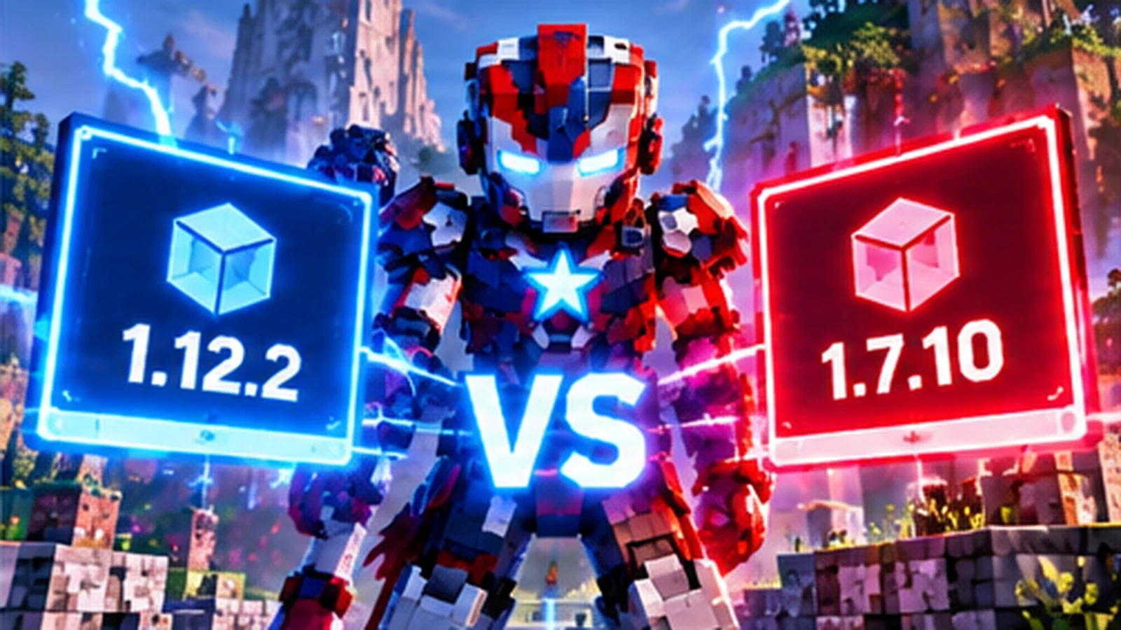 Original text-free visual for Fisk Superhero Mod 1.12.2 vs 1.7.10: Version Search Guide
